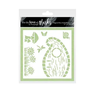 Hunkydory For the Love of Masks - Magical Door Embellishments