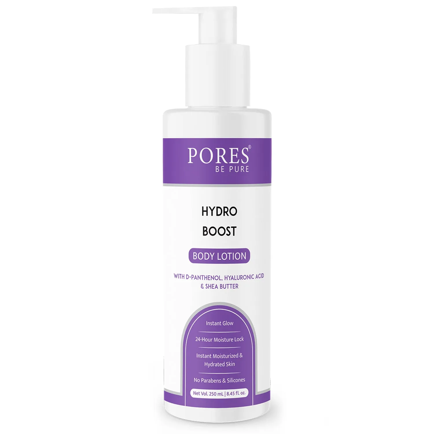 Hydro Boost Face & Body Lotion - With D-Panthenol, Hyaluronic Acid & Shea Butter - 250mL