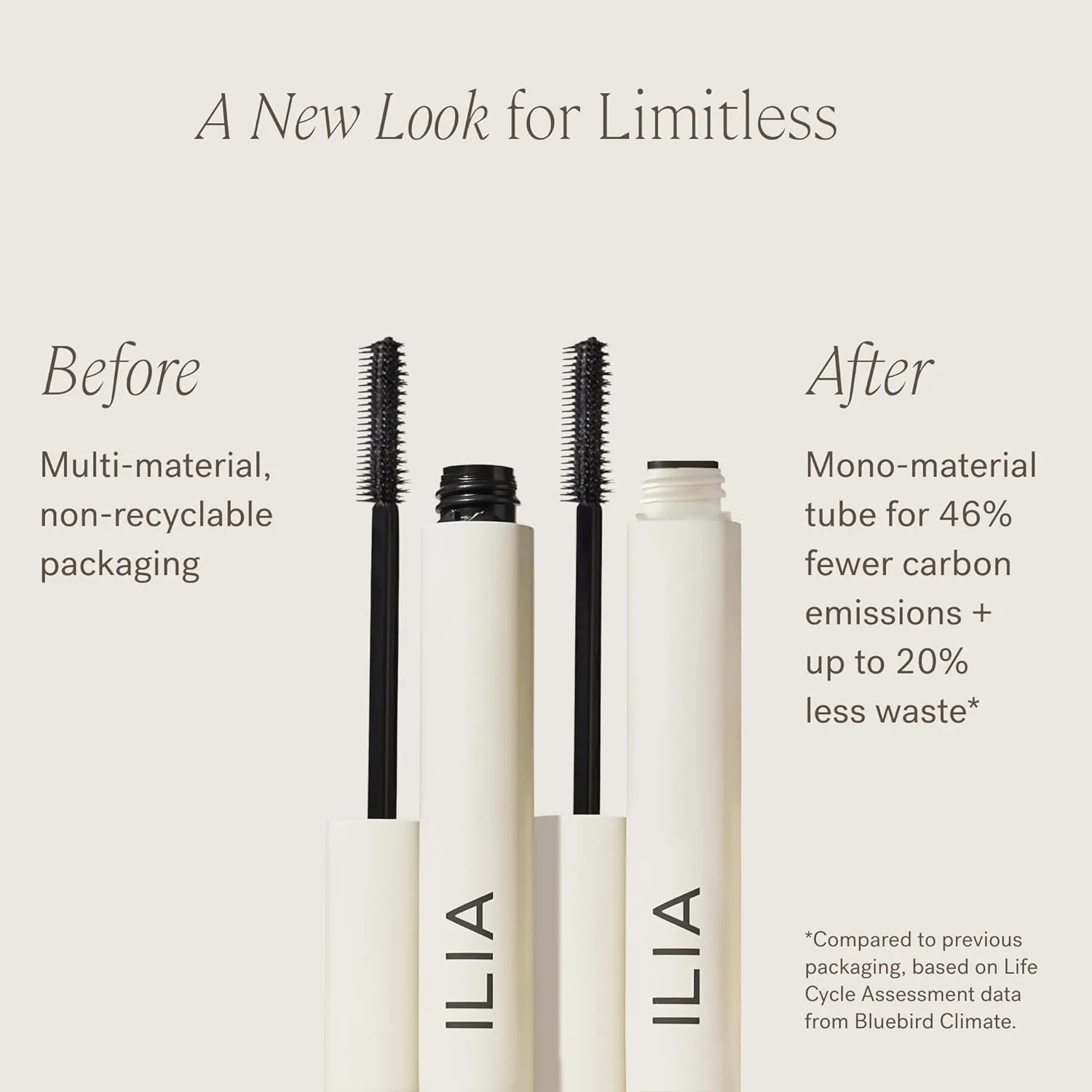 ILIA: Award-Winning Clean Mascara - Lifted, Lengthened, Limitless, Non-Toxic, Cruelty-Free Beauty