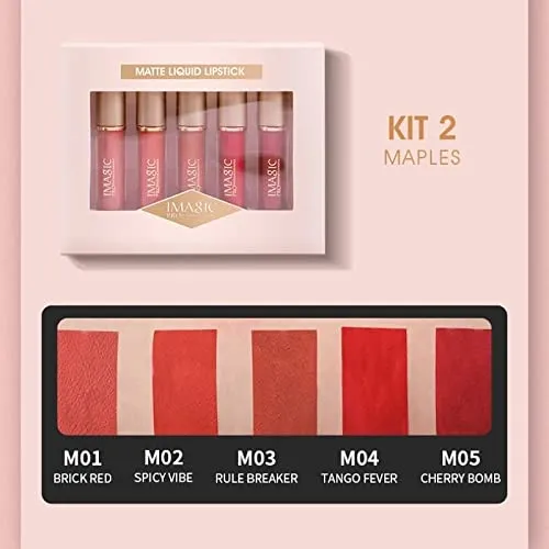 Imagic PROfessional Cosmetic MATTE LIQUID LIPSTICK KIT