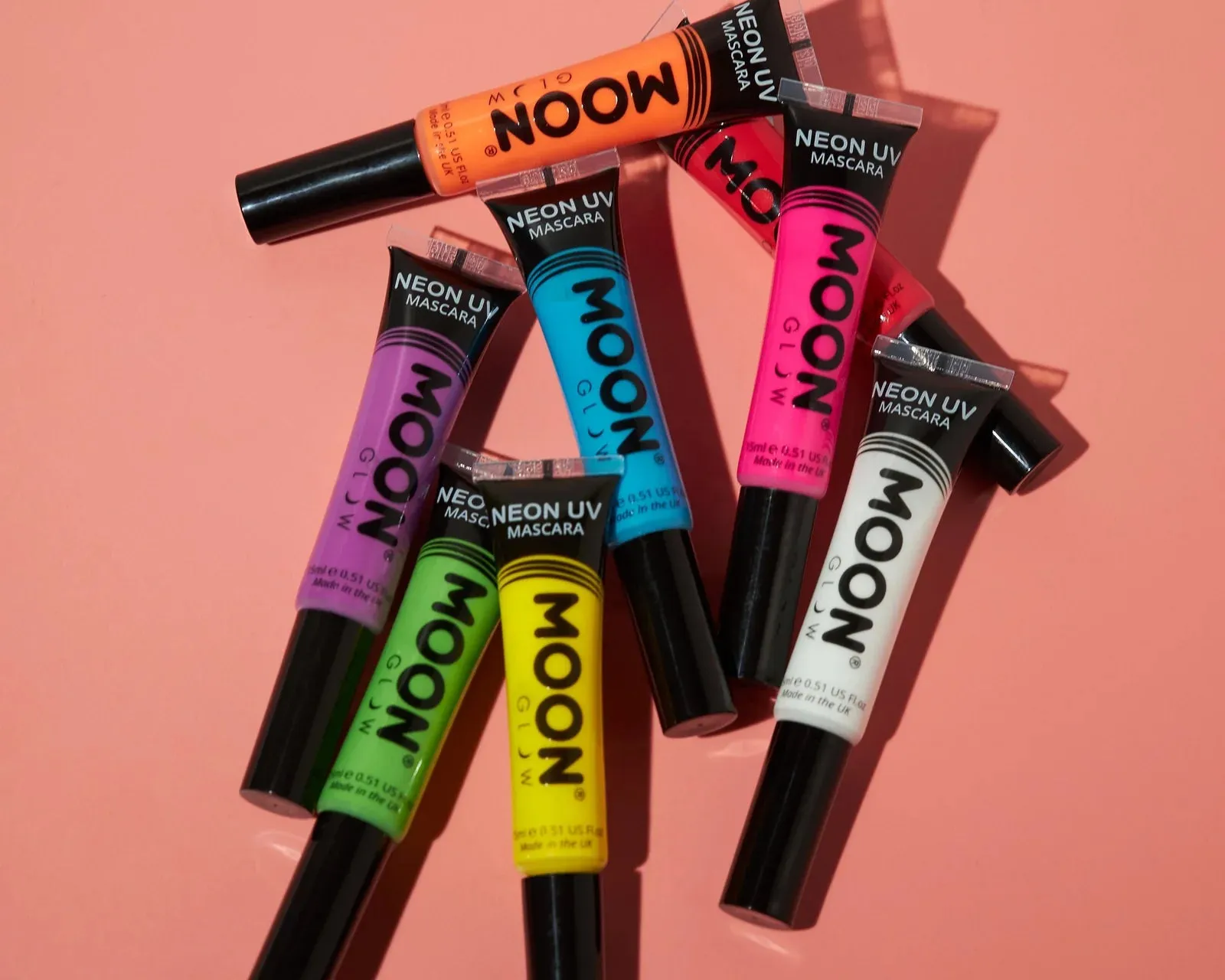 Intense Orange – Neon UV Mascara, 15mL
