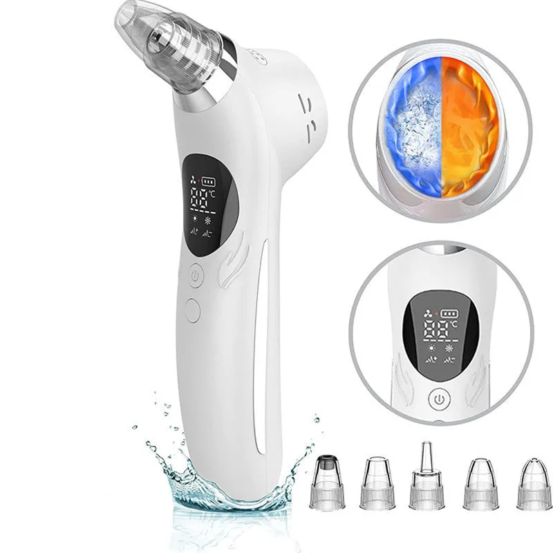 ION Skin Cleaning Beauty Instrument 5-Level Suction, USB Rechargeable, Deep Cleansing Tool, lioness-love