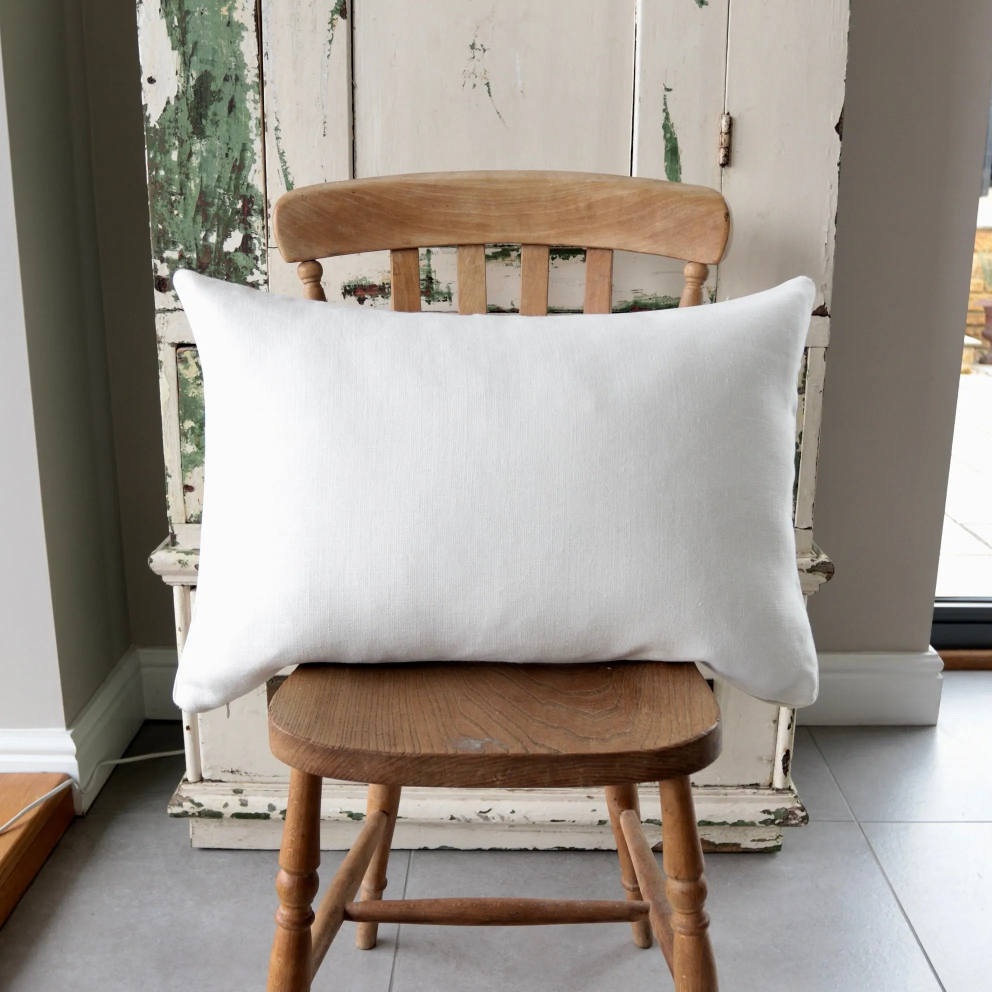 Ivory Linen Cushion