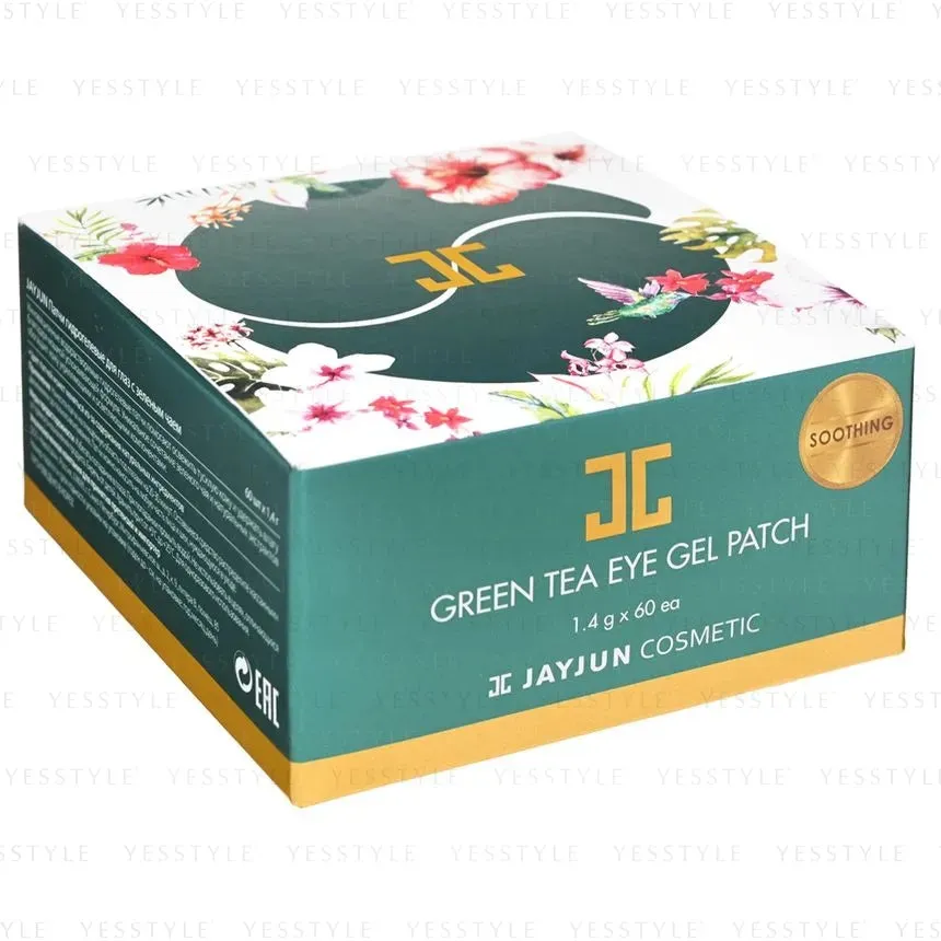 JAYJUN Cosmetic Green Tea Eye Gel Patch شرائح العين بالشاي الأخضر