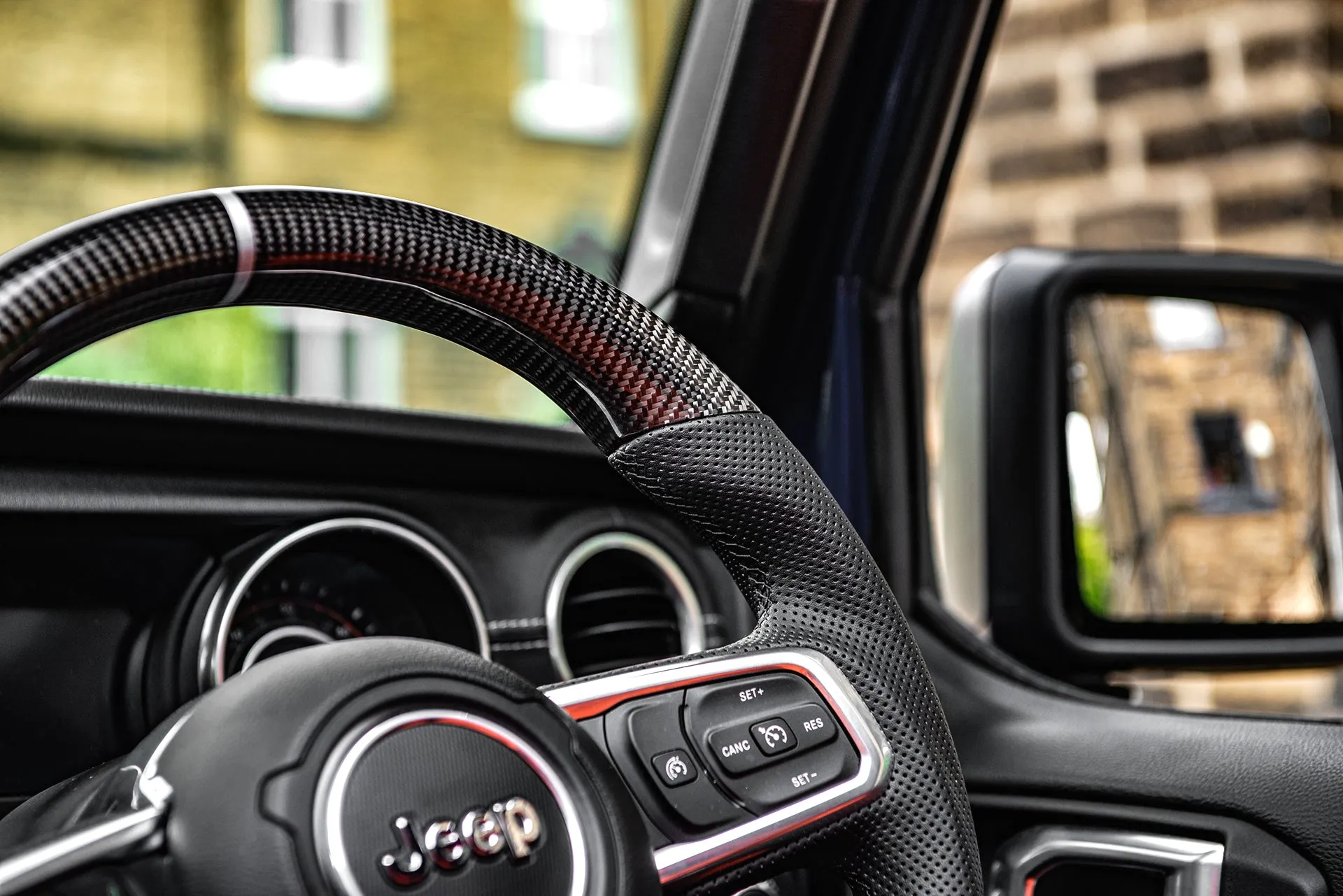 Jeep Wrangler JL 2 Door Leather Sports Interior - Orange Edition