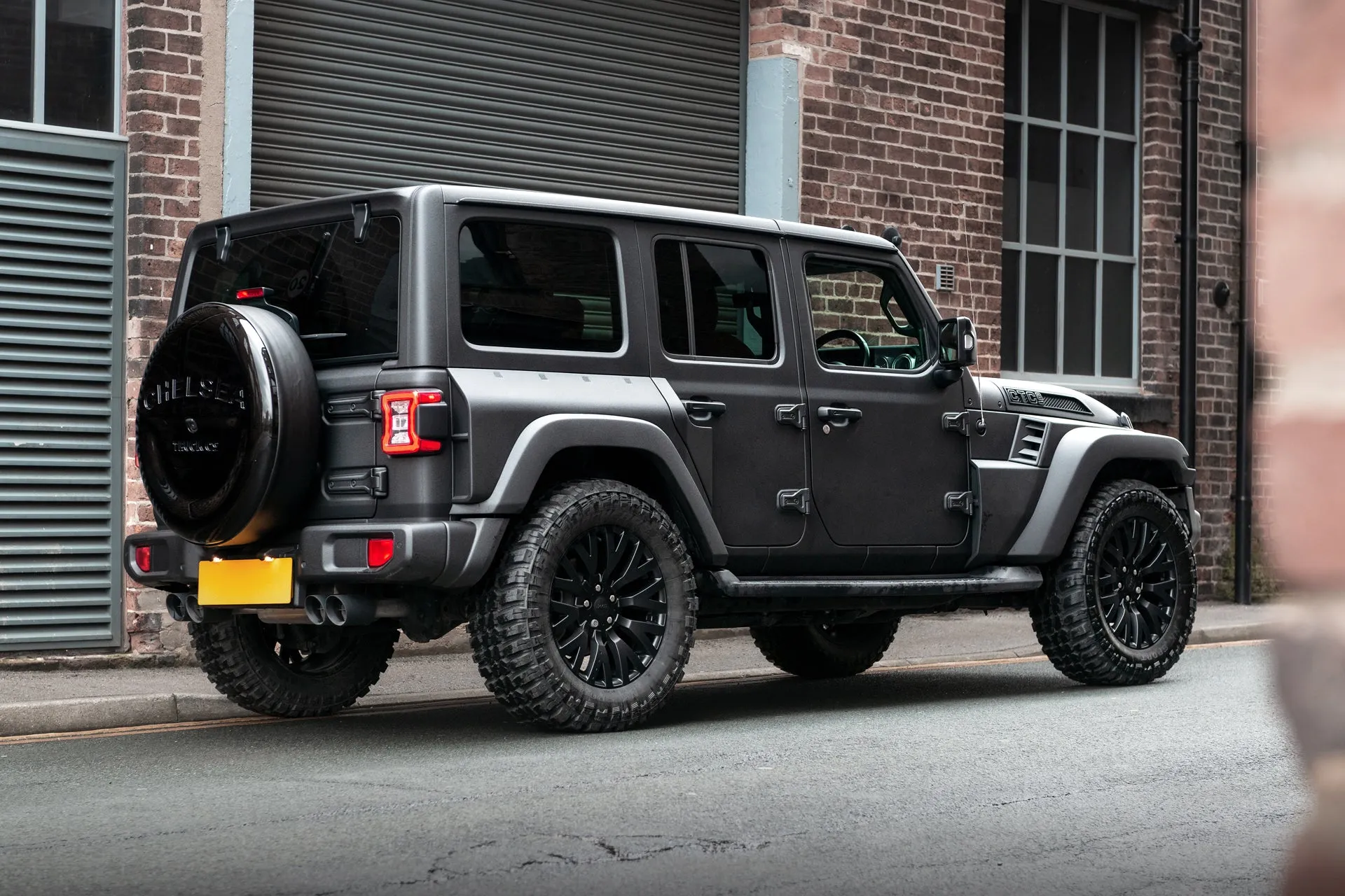 Jeep Wrangler JL 4 Door Black Hawk - Black Exterior