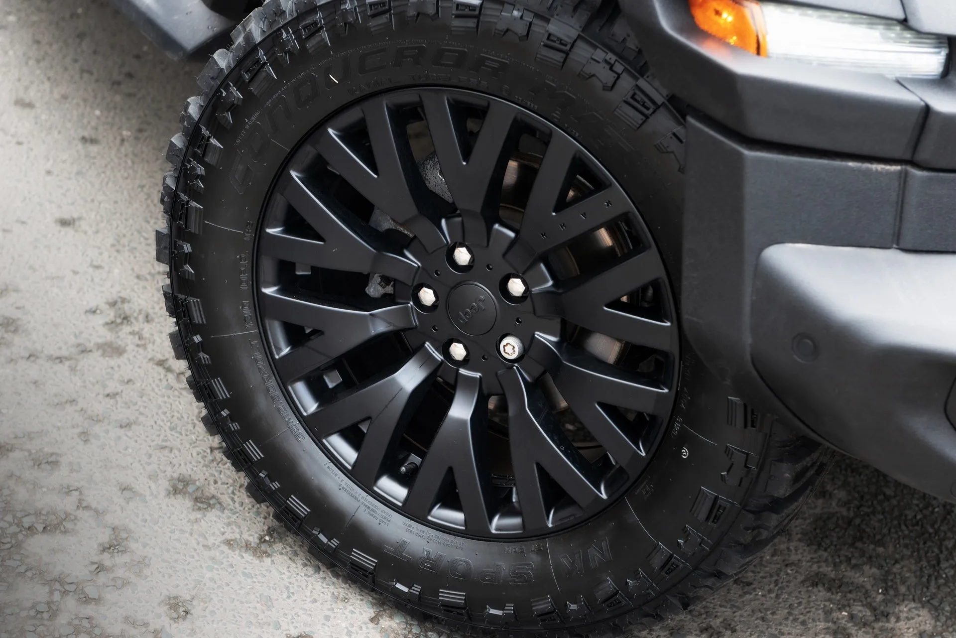 Jeep Wrangler JL 4 Door Black Hawk - Black Exterior