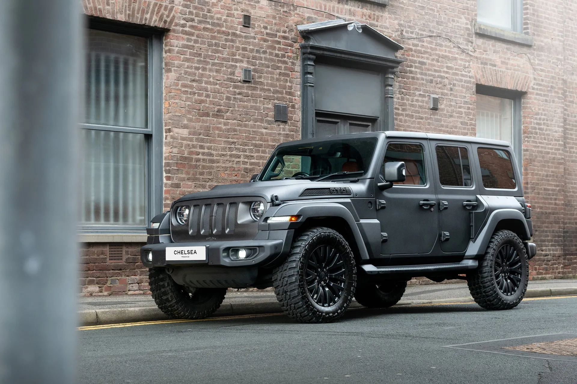 Jeep Wrangler JL 4 Door Black Hawk - Black Exterior