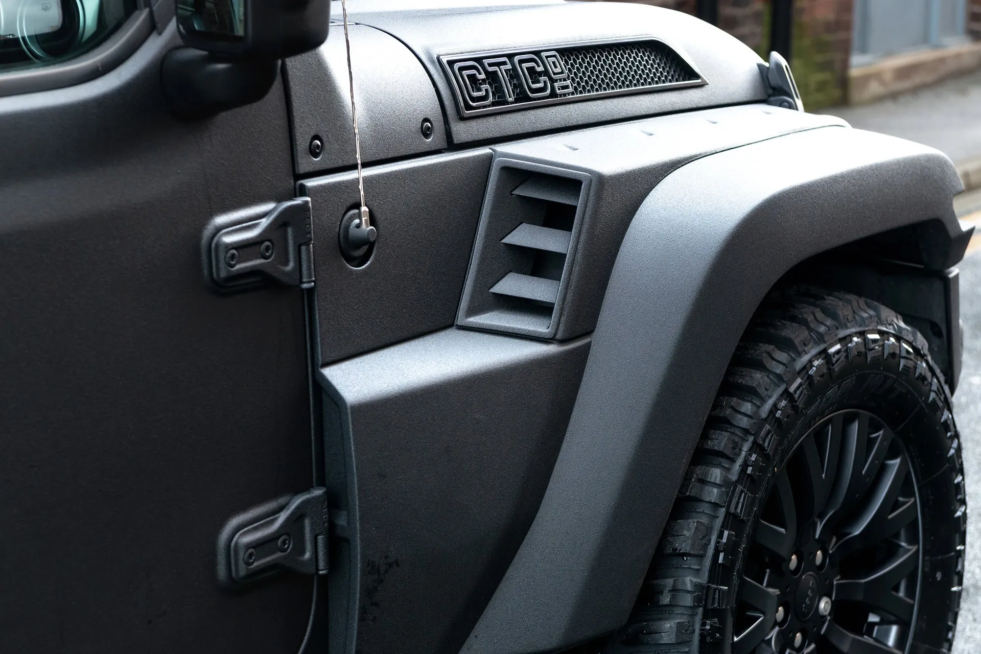 Jeep Wrangler JL 4 Door Black Hawk - Black Exterior