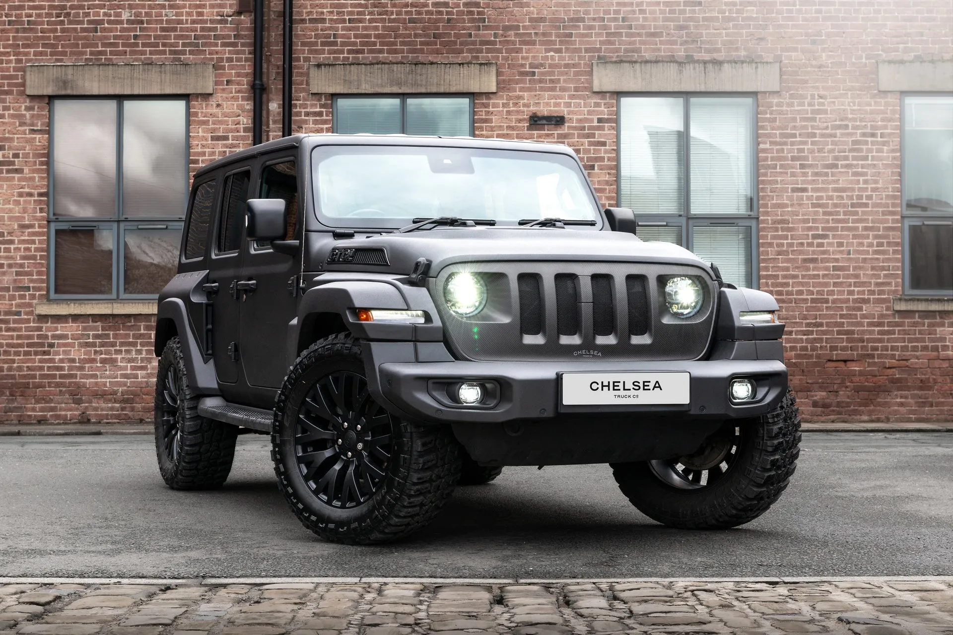 Jeep Wrangler JL 4 Door Black Hawk - Black Exterior
