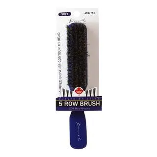 Kim & C 5 Row Curved Bristle Brush - Soft AS97761