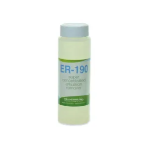 Kor-Chem ER-190 Emulsion Remover & Degreaser - Super Concentrated - Makes 2.5 Gallons!