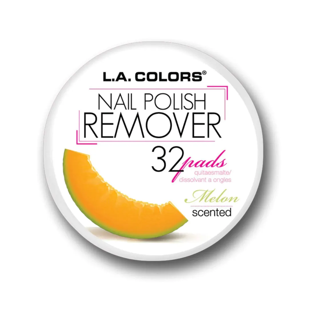 LA COLORS Nail polish remover شرائح ازالة طلاء الاظافر