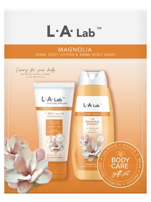 L.A. Lab Body Wash And Body Lotion Gift Set