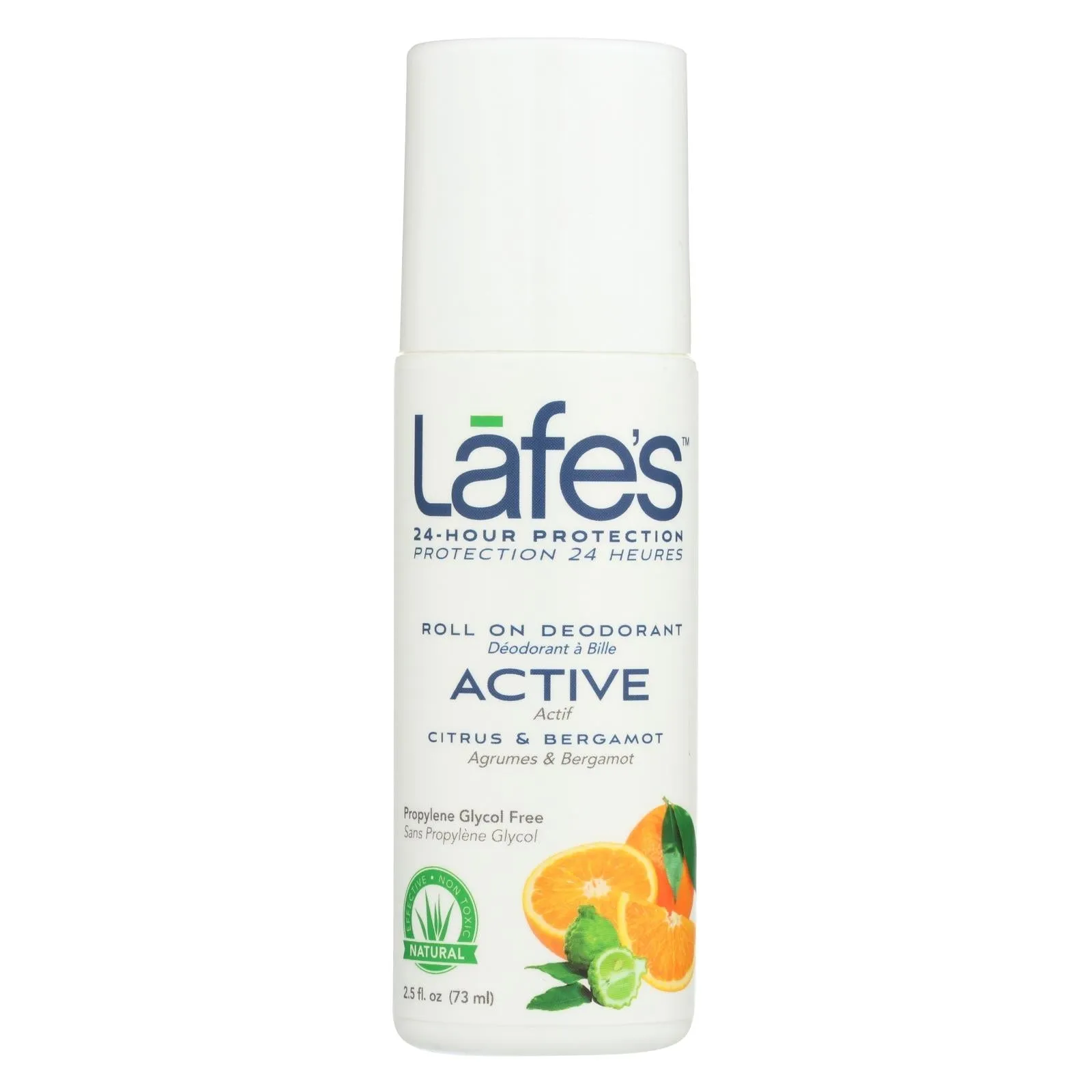 Lafe's Citrus and Bergamot Natural Deodorant Roll-On (2.5 Fl. Oz.)