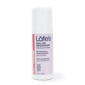 Lafe's Deodorant Roll On - Rose   Coriander (Bliss)
