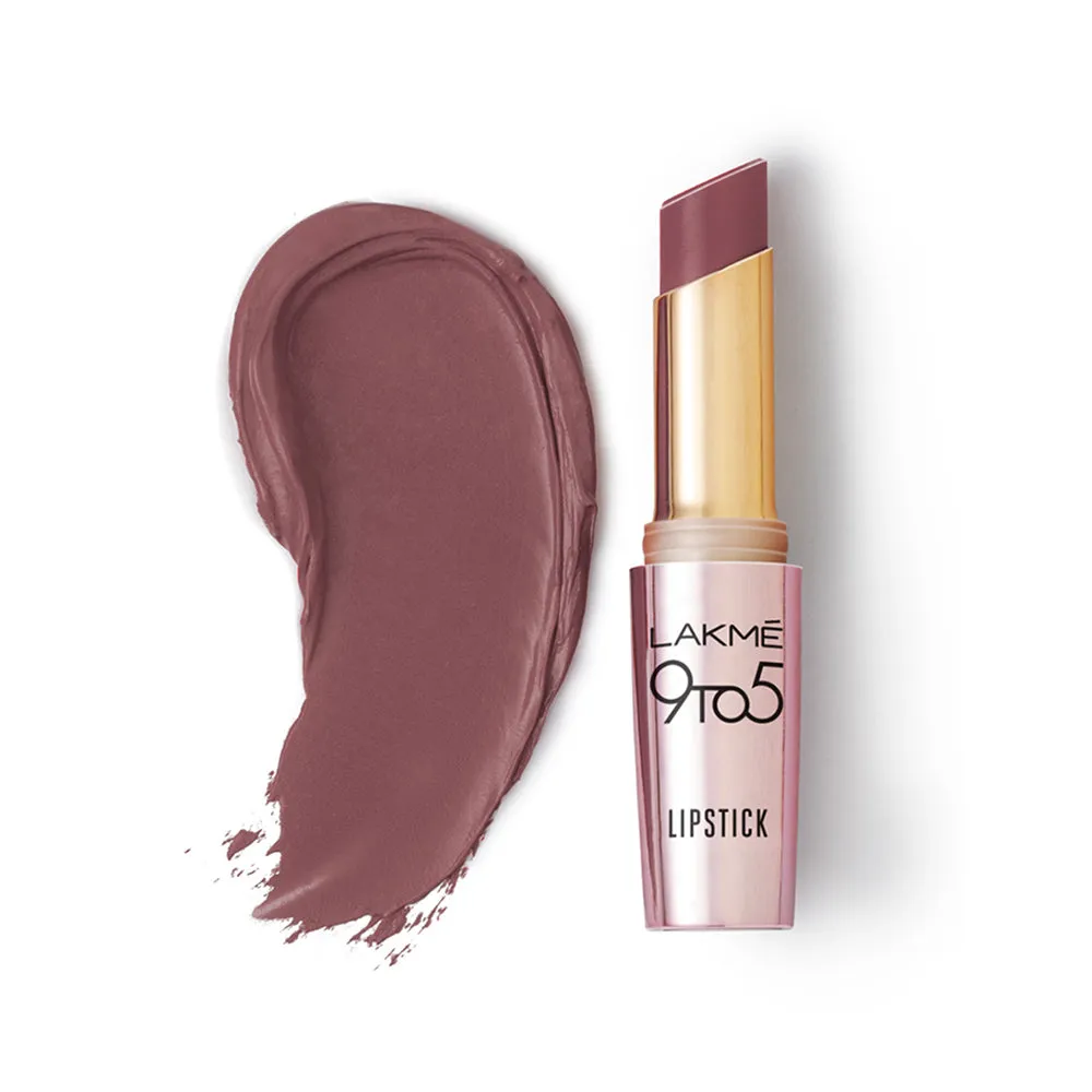 Lakme 9TO5 Primer   Matte Lip Color MB1 Chocolate Crush, 3.6 g