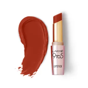 Lakme 9TO5 Primer   Matte Lip Color MR3 Red Rust, 3.6 g