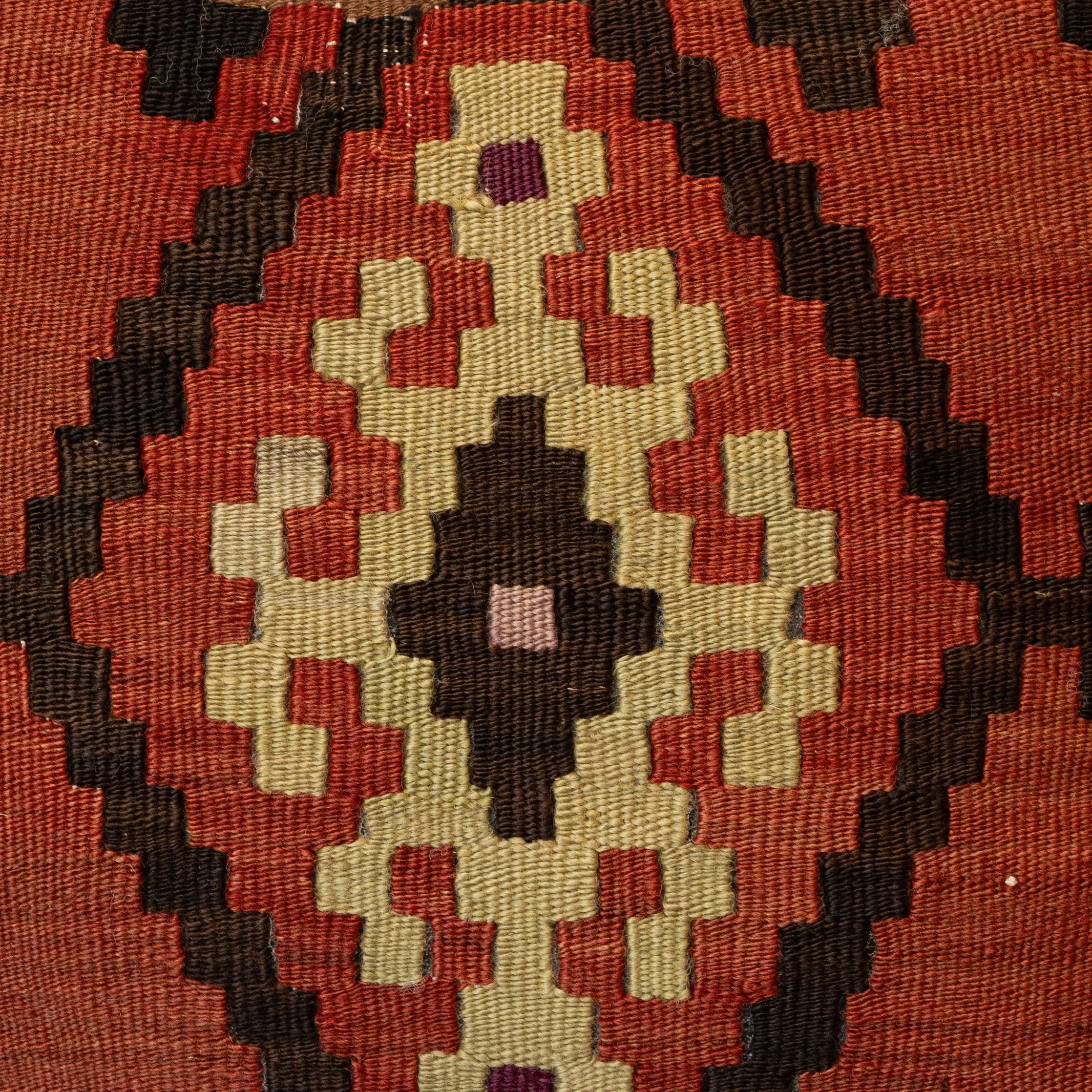 Large Handmade Turkish kilim cushion - 309673-E