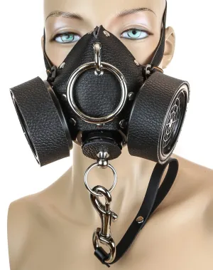 Leather Respirator With Leash
Dual Active Filter Included
