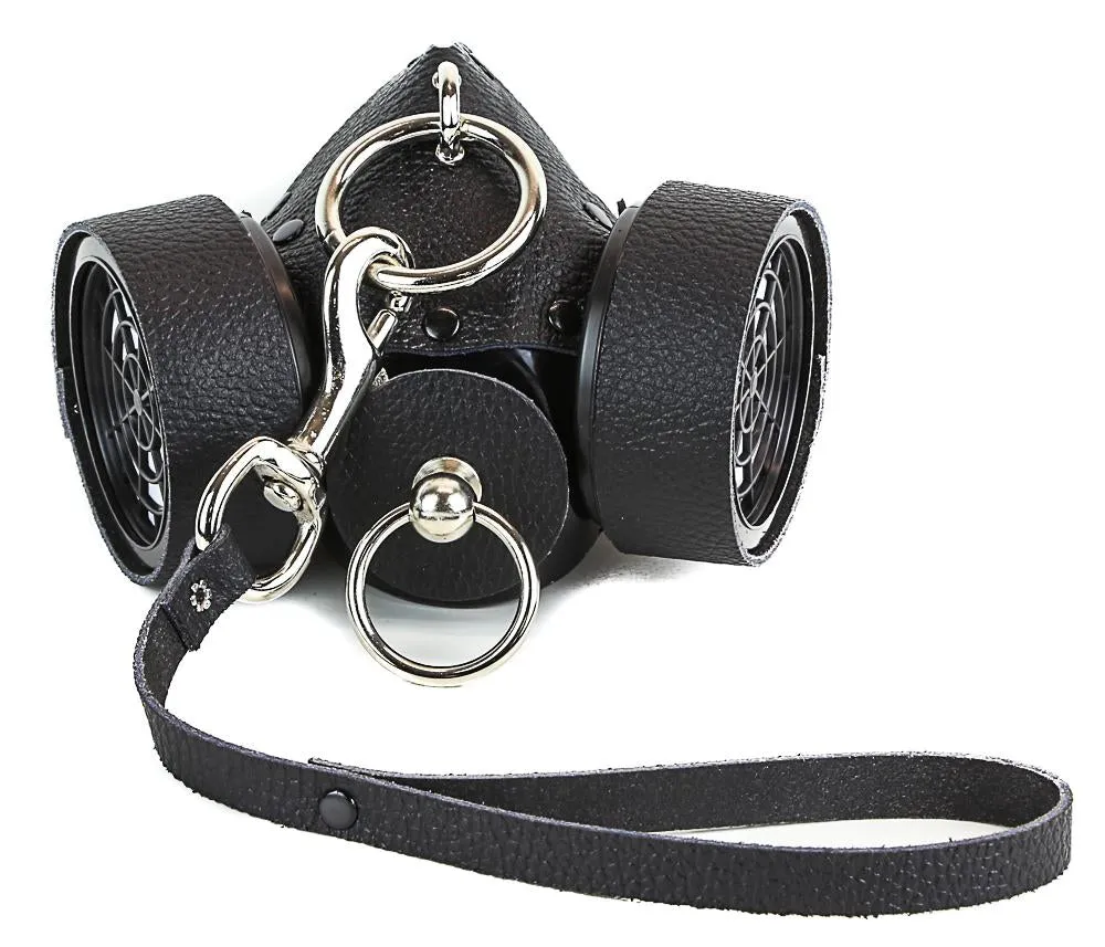Leather Respirator With Leash
Dual Active Filter Included