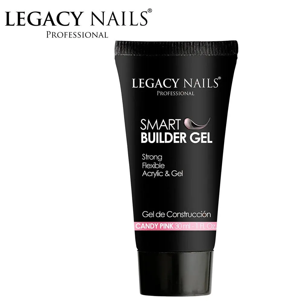 Legacy Nails Smart Builder Gel, 6 colors (1 oz)