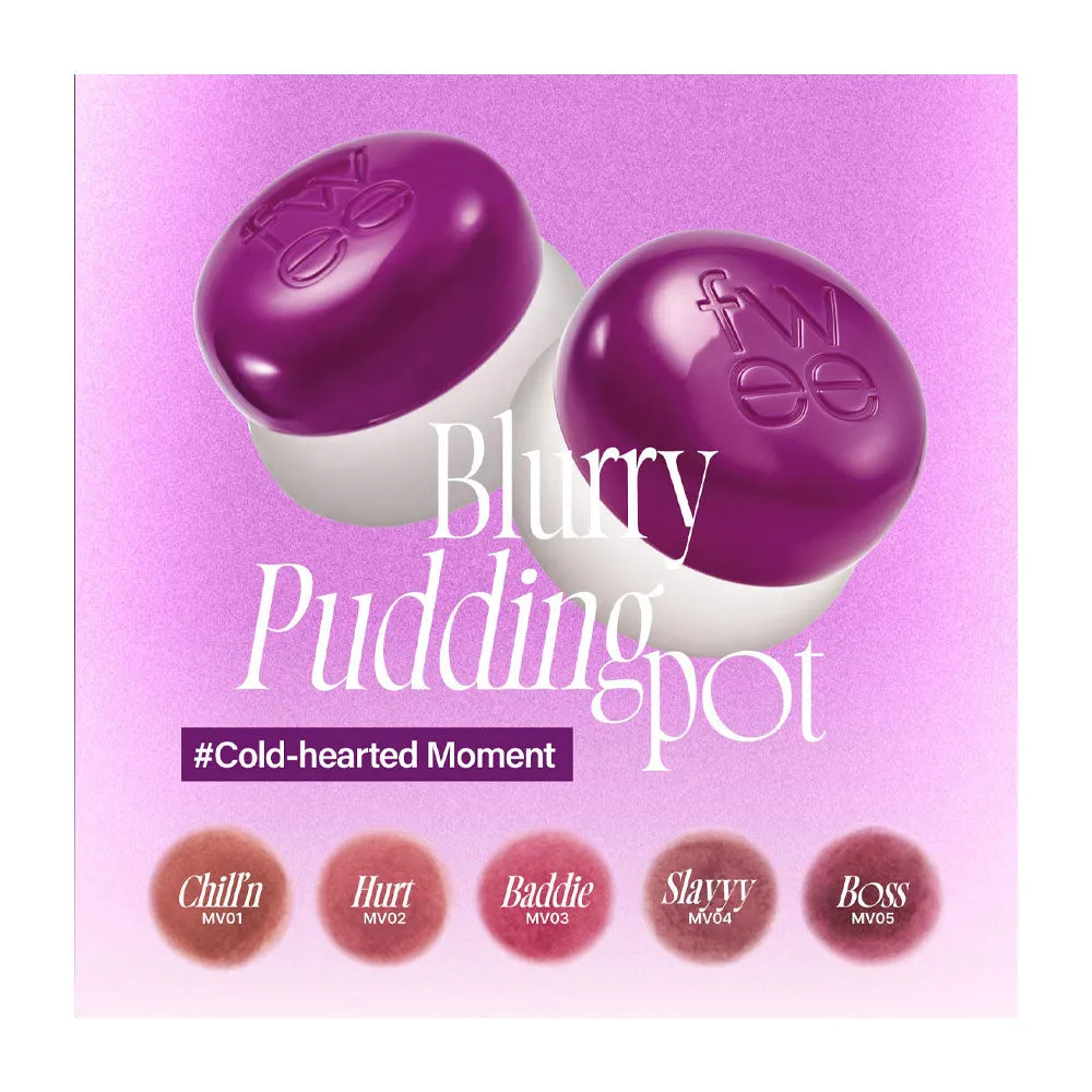 Lip & Cheek Blurry Pudding Pot [COLD-HEARTED MOMENT]