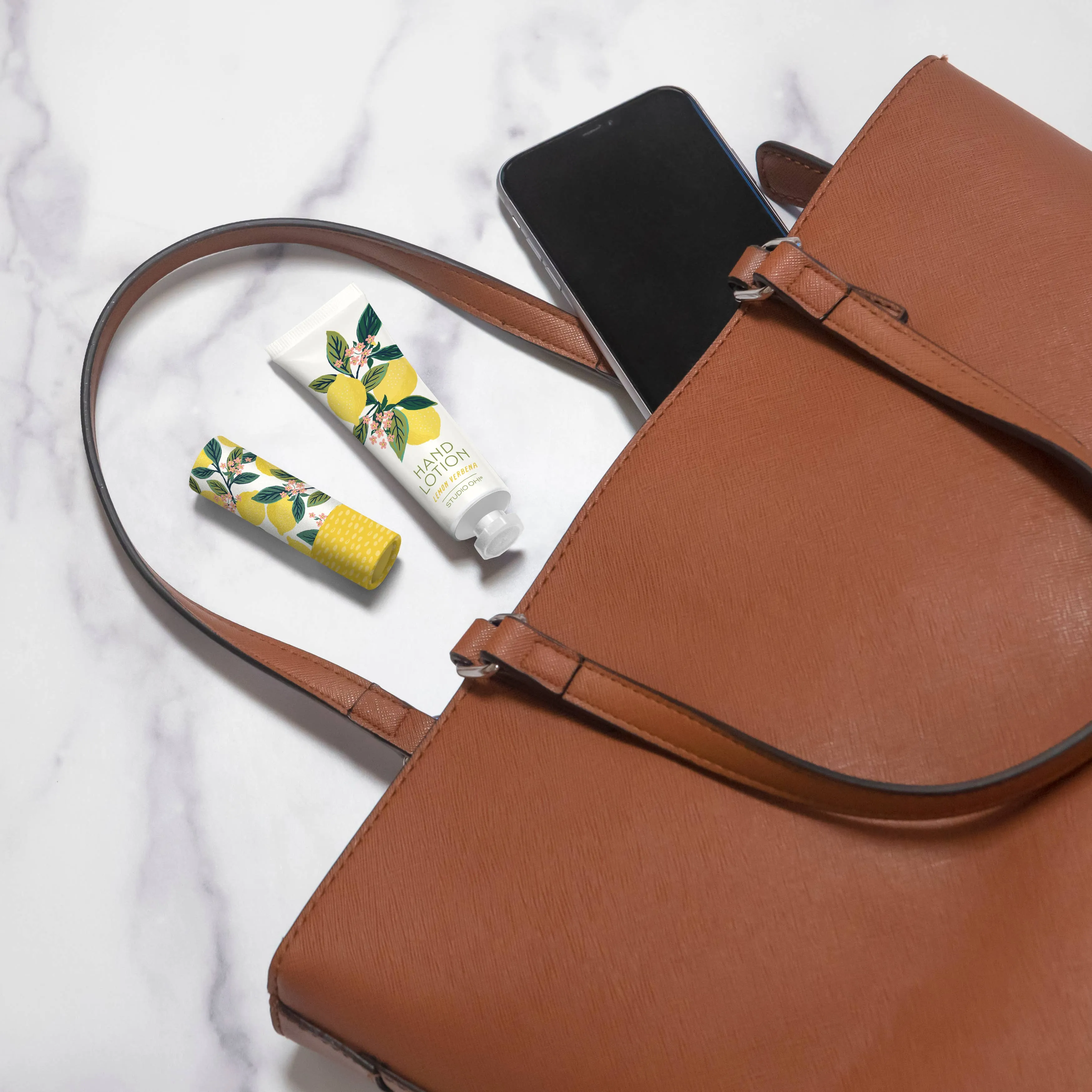 Lip Balm & Hand Lotion Set-Lemon Tree