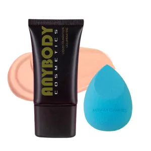 Liquid Foundation & Beauty Sponge
