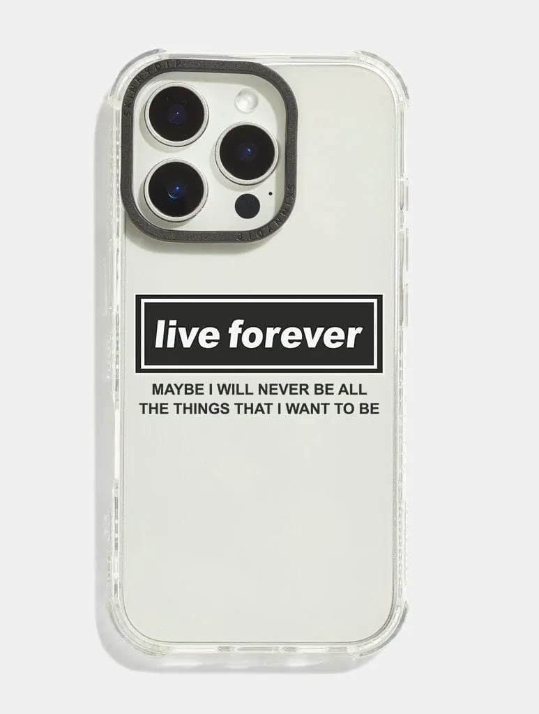 Live Forever Shock iPhone Case