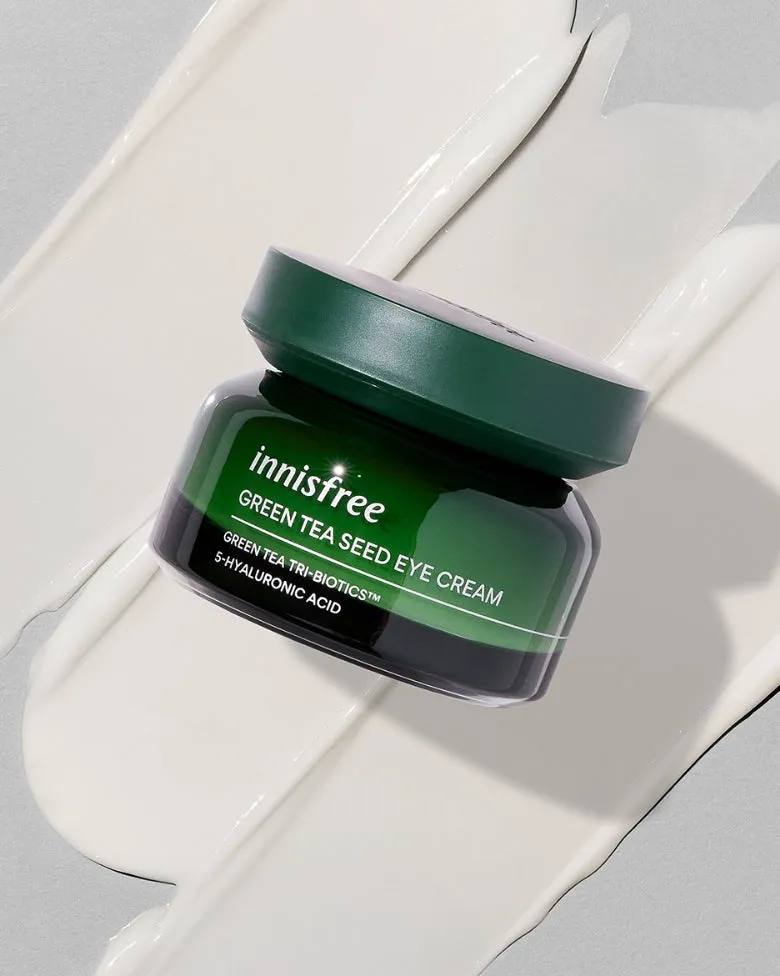 lNNISFREE Green Tea Seed Eye Cream كريم العين بالشاي الأخضر من انسفري