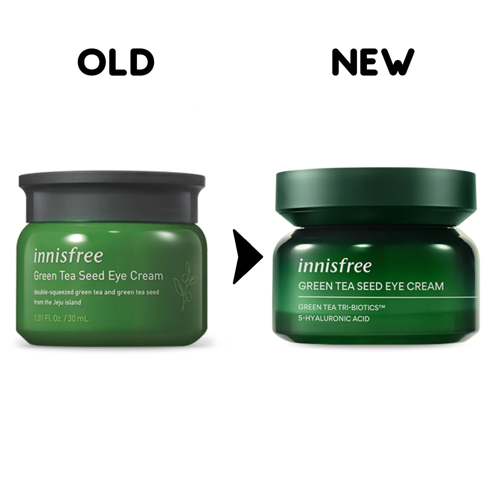 lNNISFREE Green Tea Seed Eye Cream كريم العين بالشاي الأخضر من انسفري