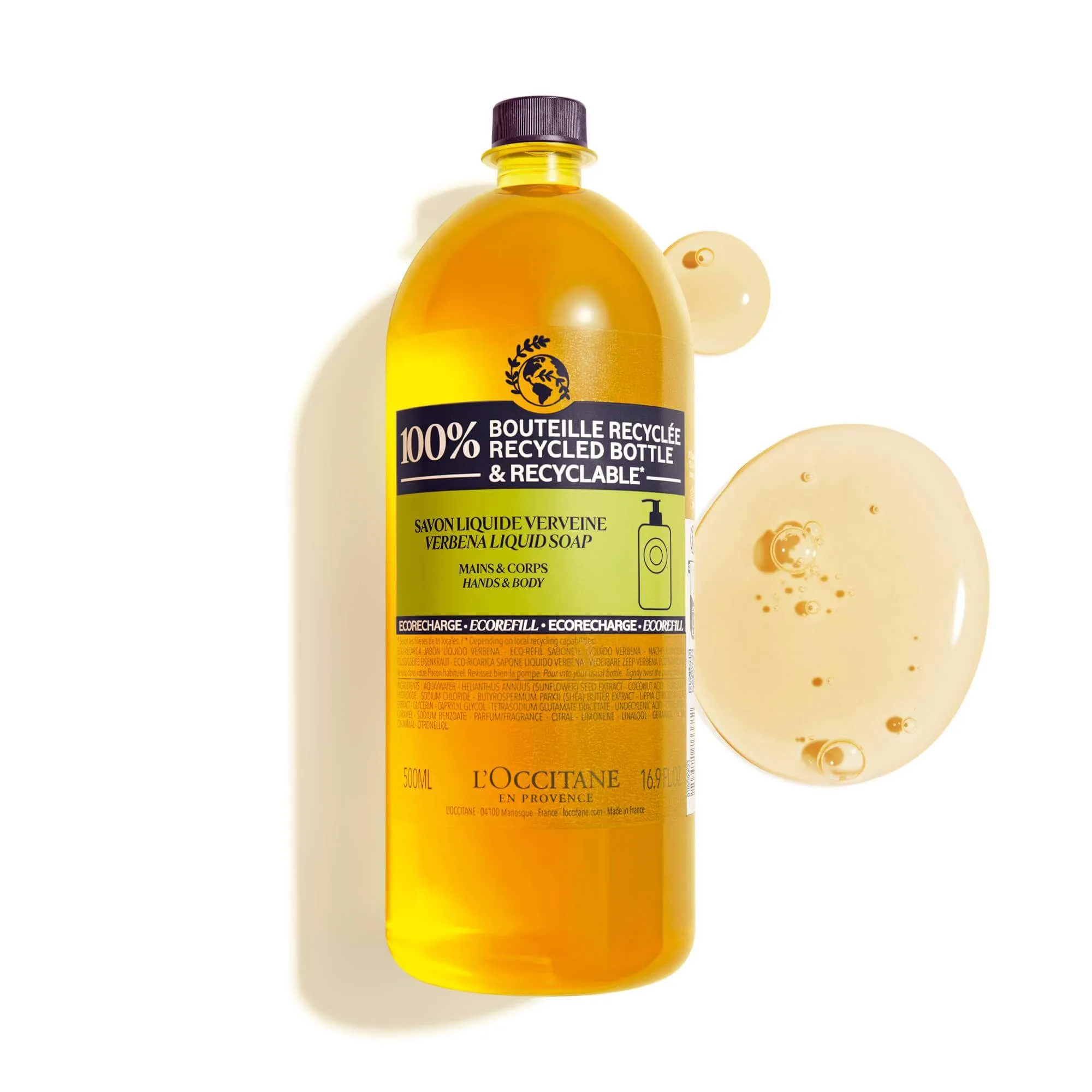 L'OCCITANE Shea Verbena Hands & Body Liquid Soap