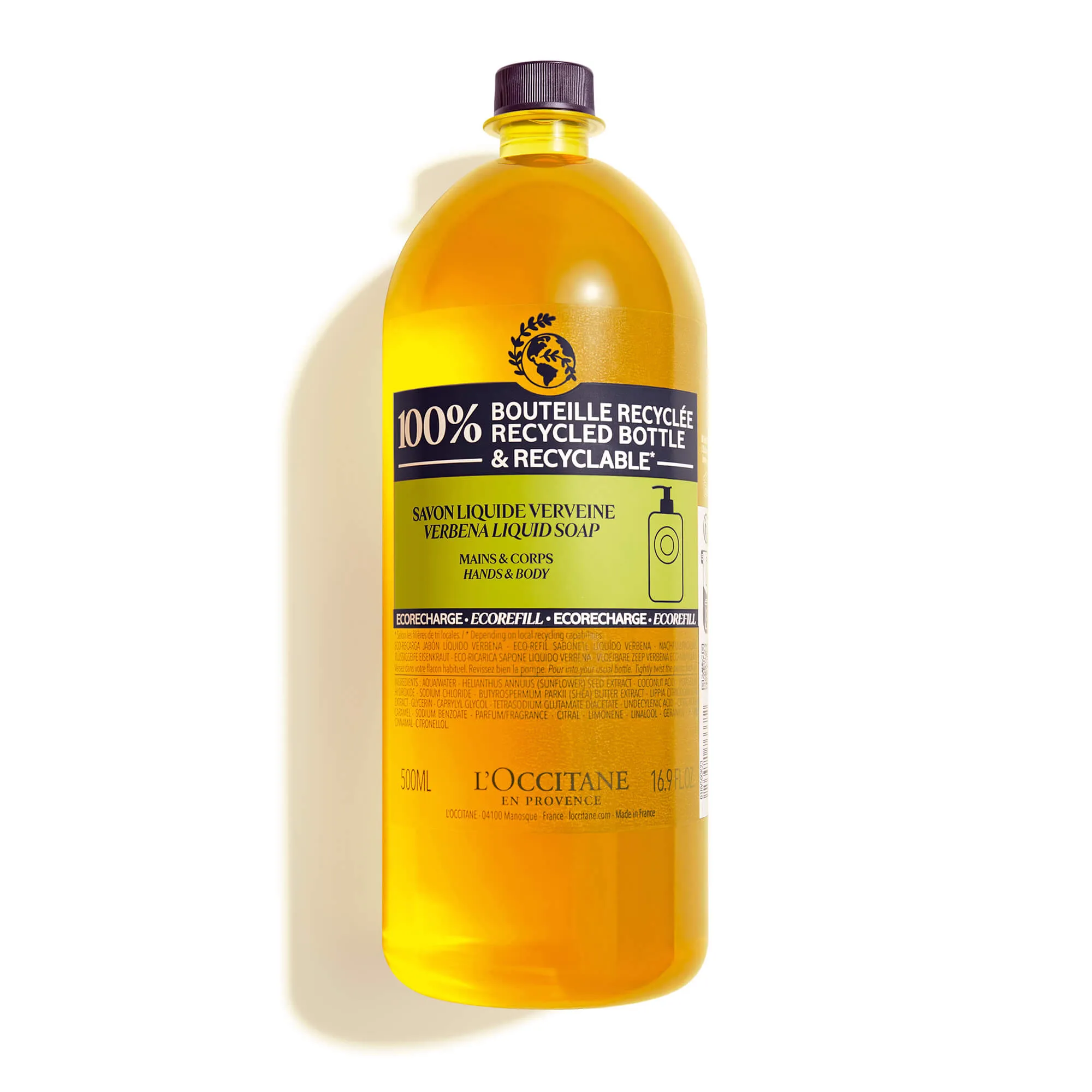 L'OCCITANE Shea Verbena Hands & Body Liquid Soap
