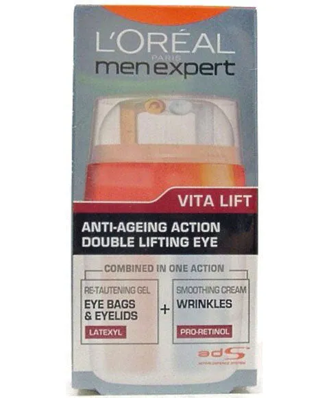Loreal Men Expert Vita Lift Anti Ageing Action Double Lifting Eye