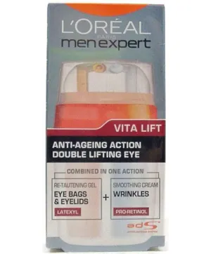 Loreal Men Expert Vita Lift Anti Ageing Action Double Lifting Eye