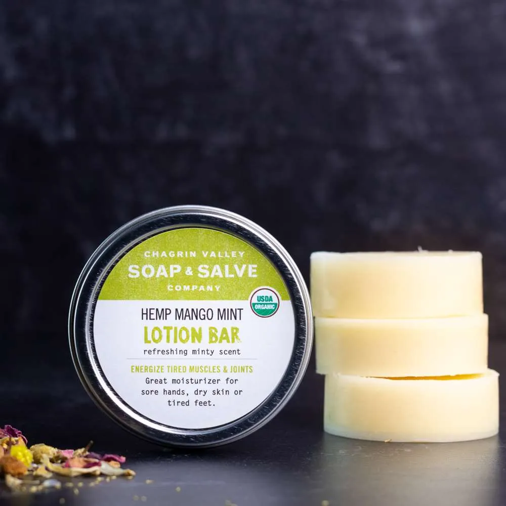 Lotion Bar Hemp-Mango-Mint