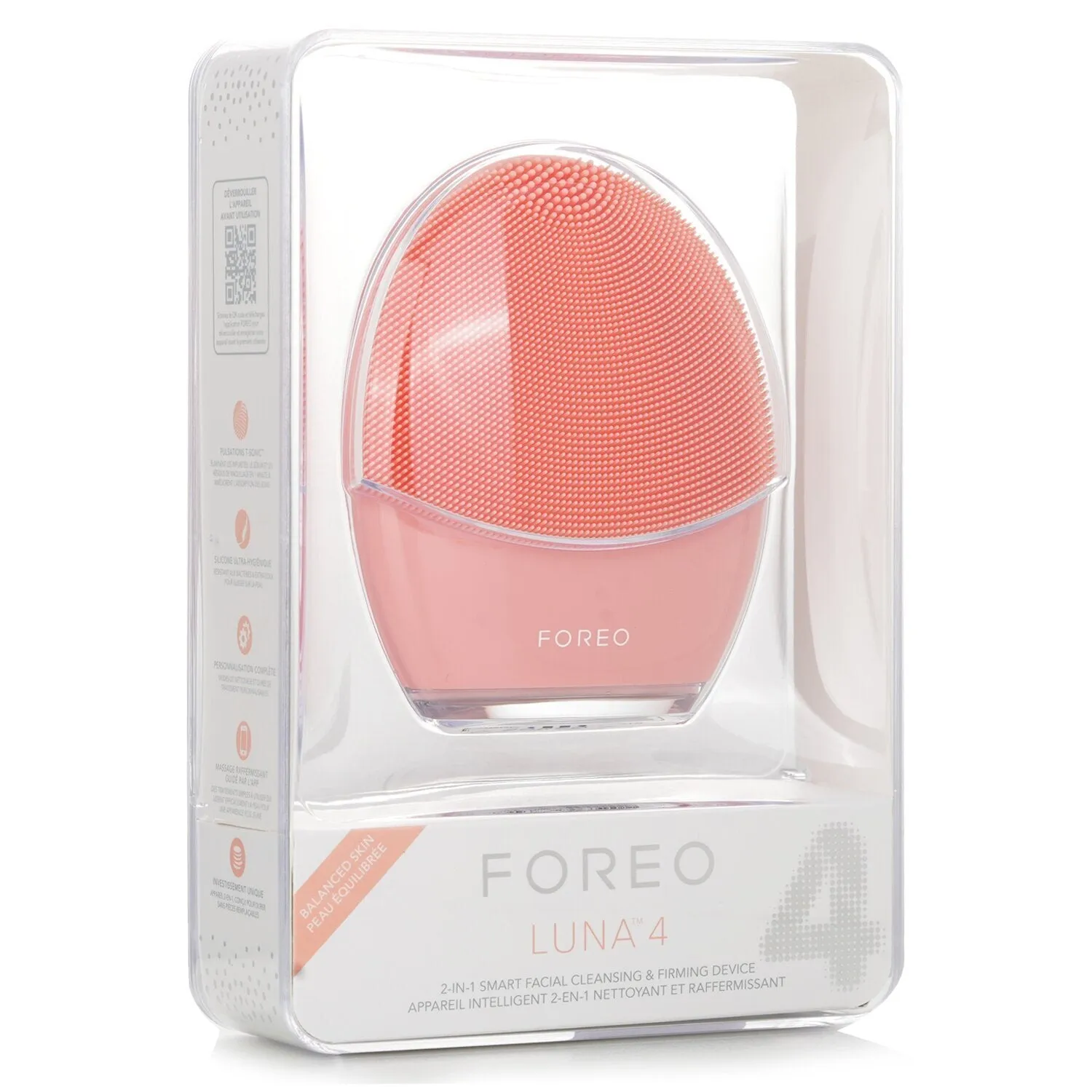 Luna 4 2-In-1 Smart Facial Cleansing & Firming Device (Balanced Skin)