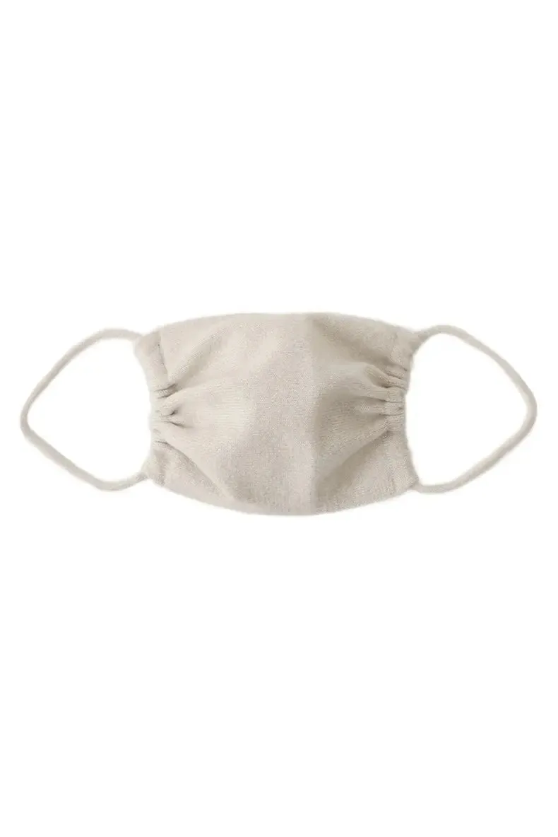 Luxe Knitted Pure Cashmere Re-usable Face Mask