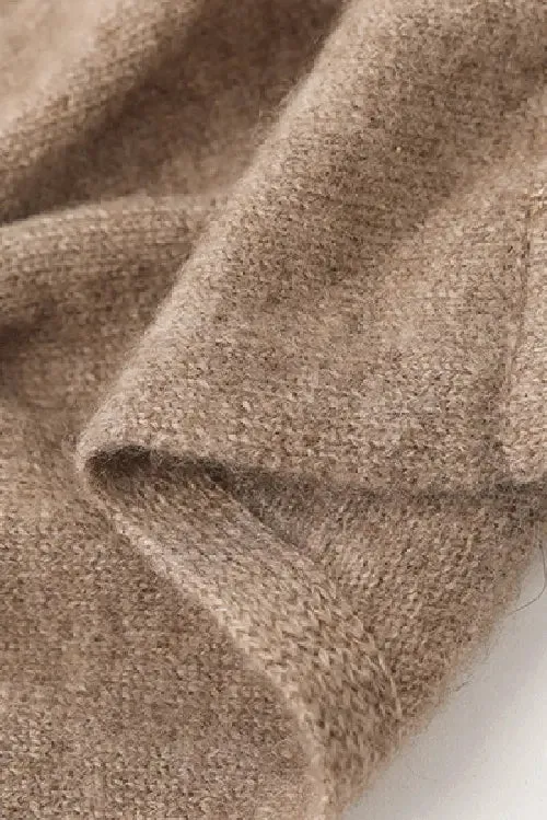 Luxe Knitted Pure Cashmere Re-usable Face Mask