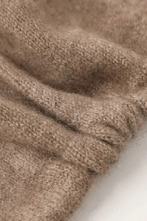 Luxe Knitted Pure Cashmere Re-usable Face Mask