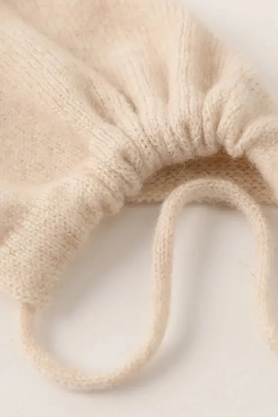 Luxe Knitted Pure Cashmere Re-usable Face Mask
