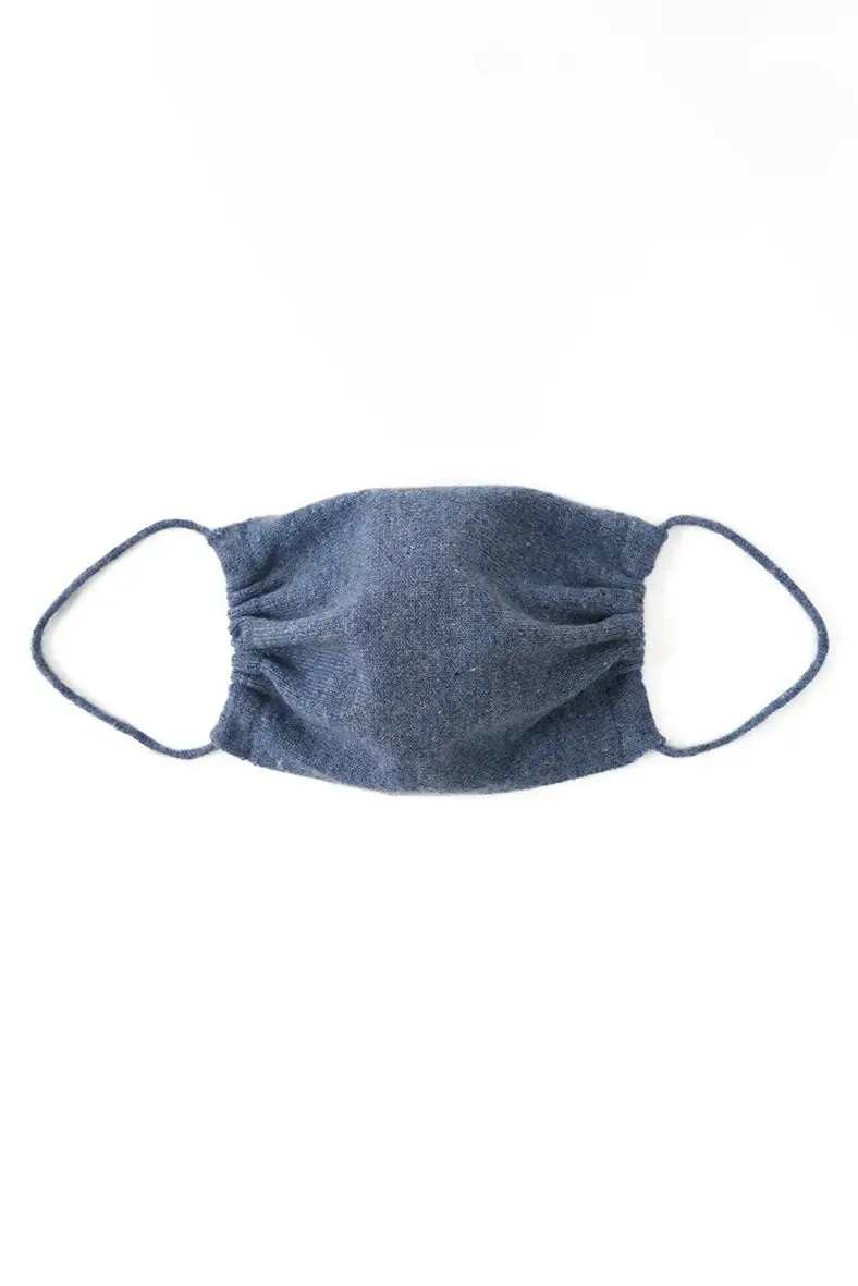 Luxe Knitted Pure Cashmere Re-usable Face Mask
