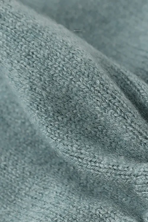 Luxe Knitted Pure Cashmere Re-usable Face Mask