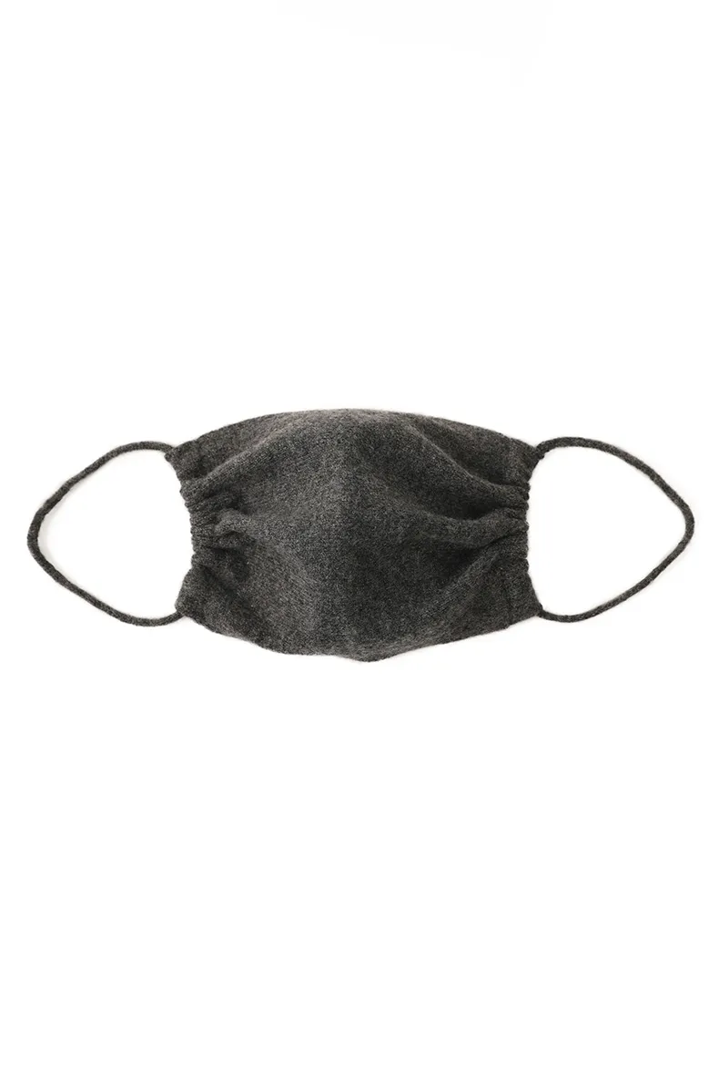 Luxe Knitted Pure Cashmere Re-usable Face Mask