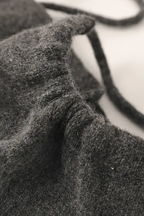 Luxe Knitted Pure Cashmere Re-usable Face Mask