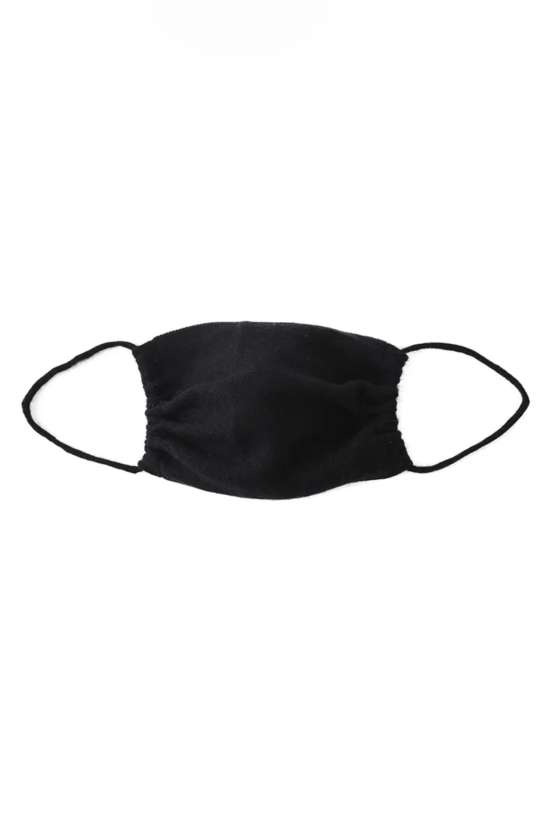 Luxe Knitted Pure Cashmere Re-usable Face Mask