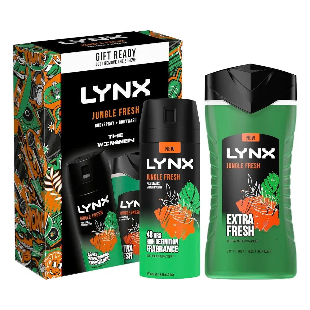 Lynx Jungle Fresh Duo Gift Set