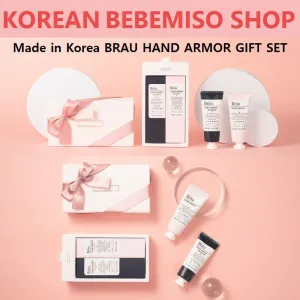 Made in Korea BRAU High Moisturizing With hand armour hand cream GIFT SET 70ml 70ml