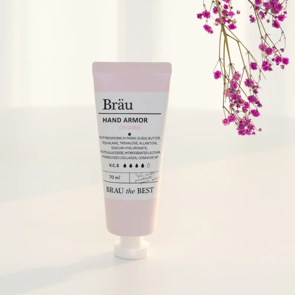 Made in Korea BRAU High Moisturizing With hand armour hand cream GIFT SET 70ml 70ml